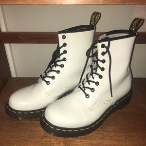 White Dr Martens Size 8
